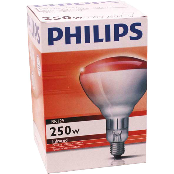 Obrazek Promiennik Infrared Philips 250 W,  czerwony (50243-00-00)